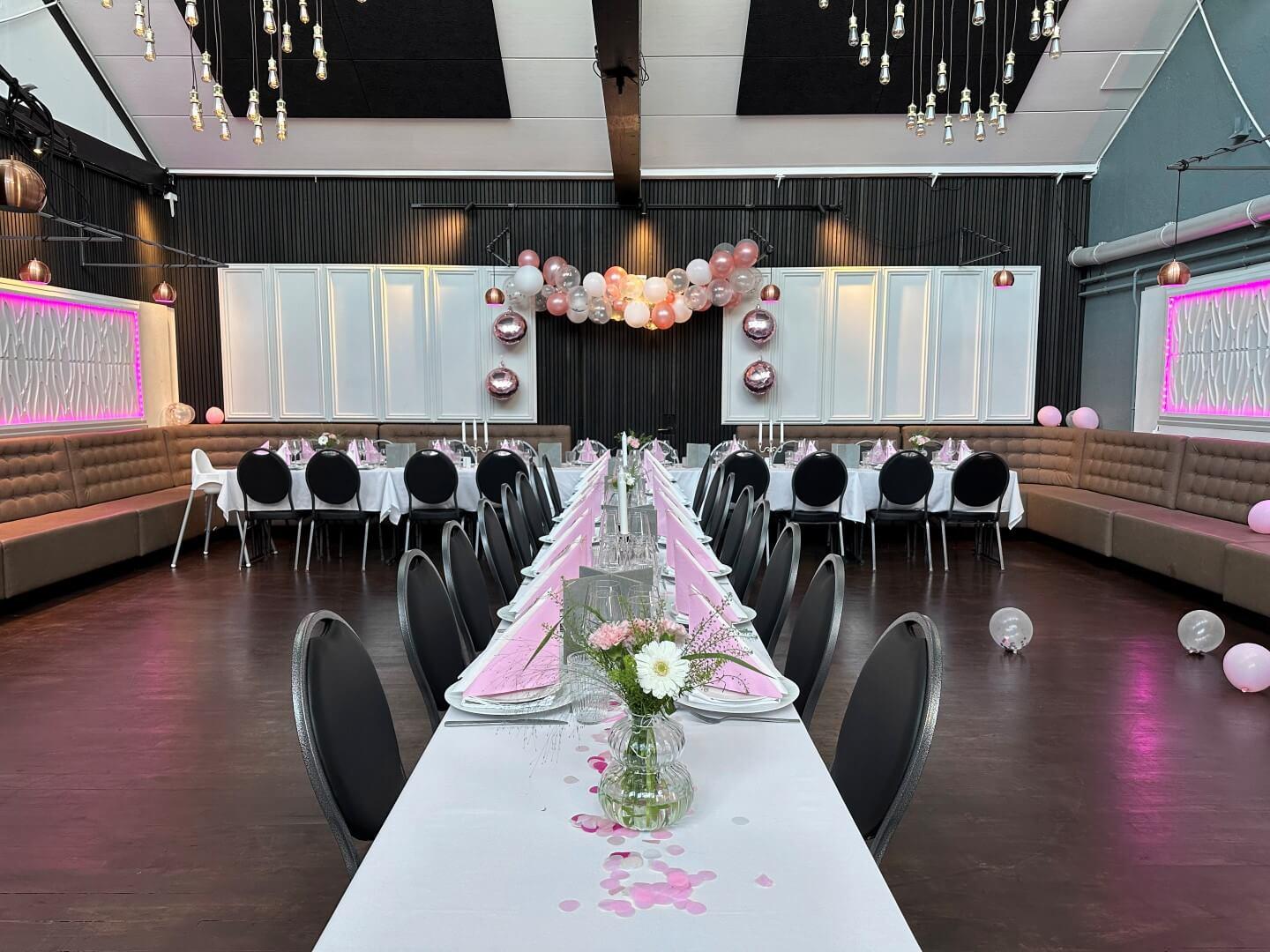 Ballroom + lounge + garden